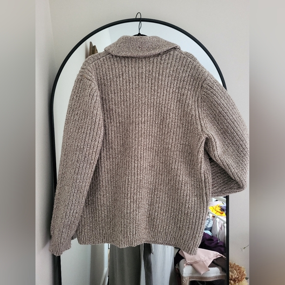 L.L. Bean's Classic Raggwool Cardigan Sweater - Picture 6 of 12